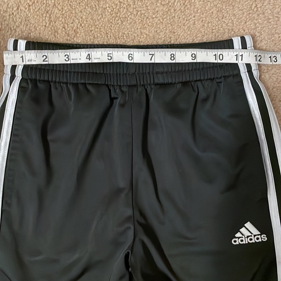 Adidas Youth Iconic Tricot Black Track Jogger Pants. - Picture 10 of 11